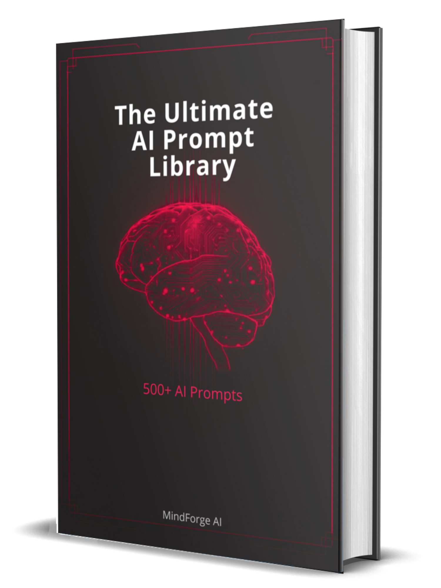 Pages of The Ultimate AI Prompt Library
